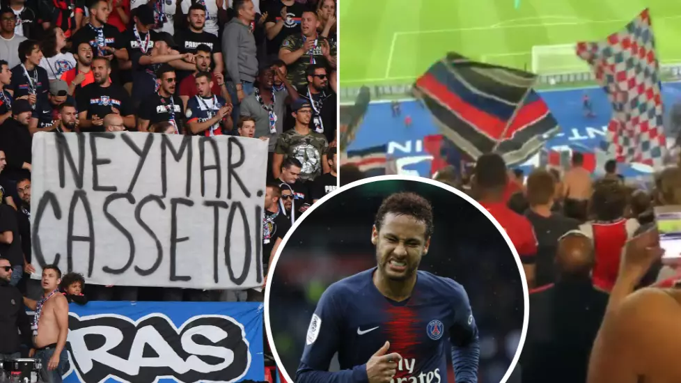 Neymar The Subject Of Abuse From Paris Saint-Germain Ultras Amid Real Madrid And Barcelona Speculation 