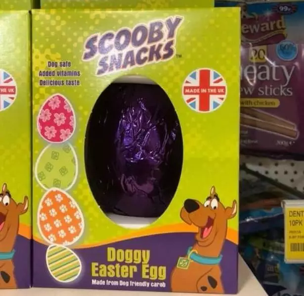 Easter Eggs for dogs. We are through the looking glass, people.
