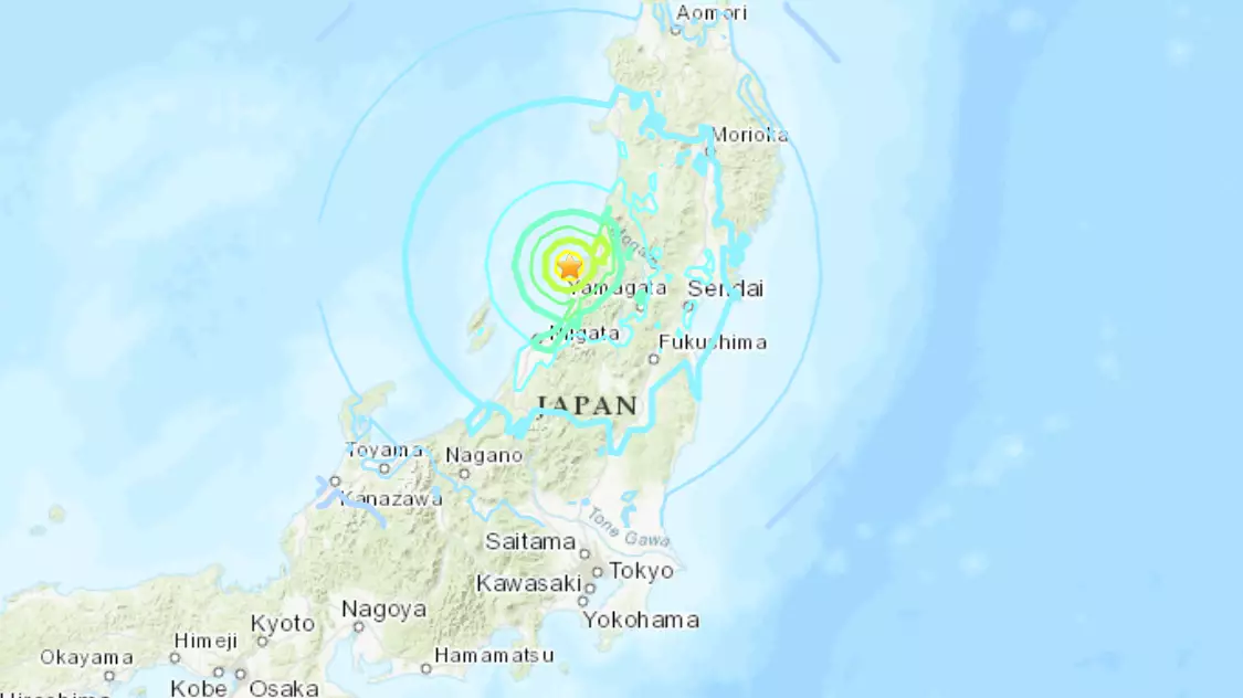 Tsunami Warning Issued In Japan After 6.8 Earthquake 