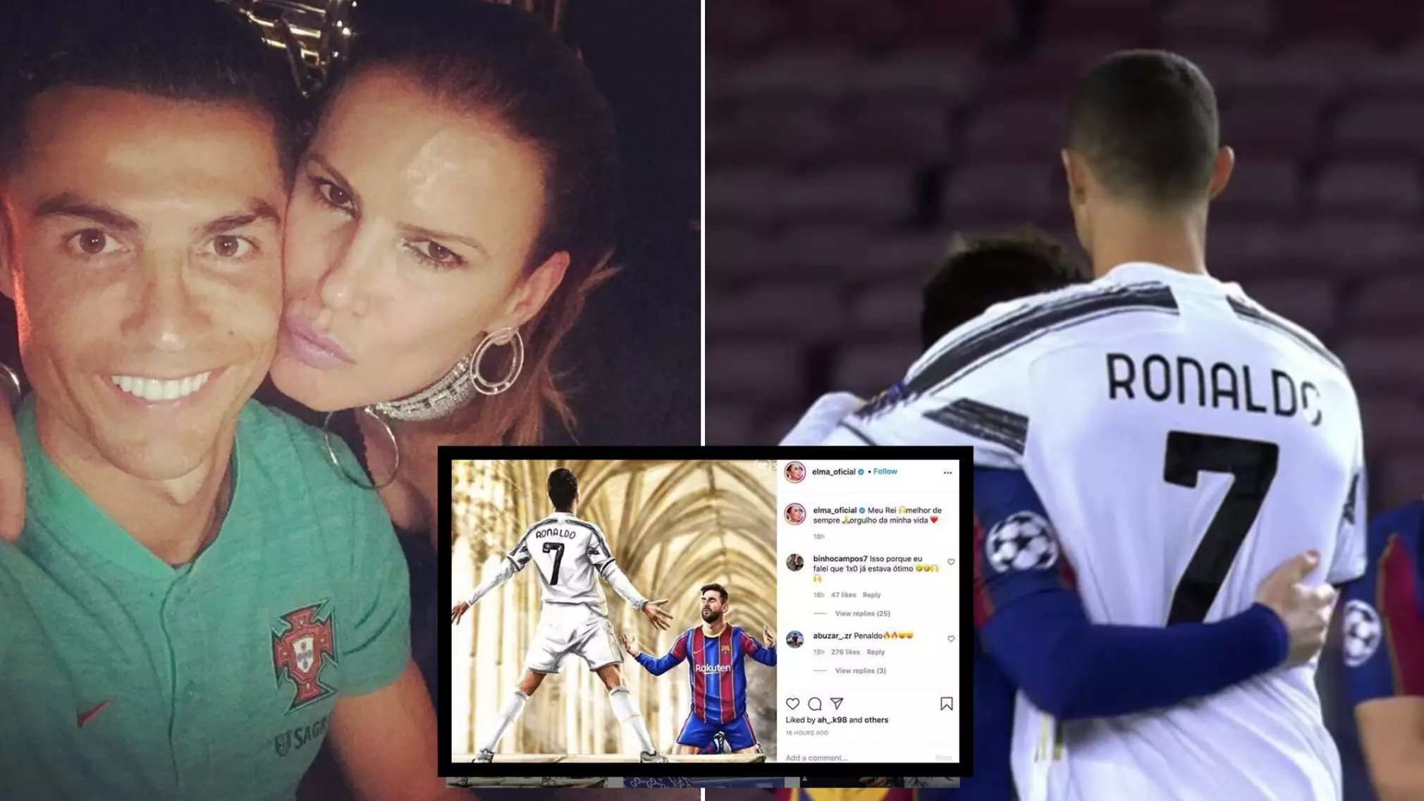 Cristiano Ronaldo's Sister Savagely Trolls Lionel Messi On Instagram After Juventus Beat Barcelona 3-0