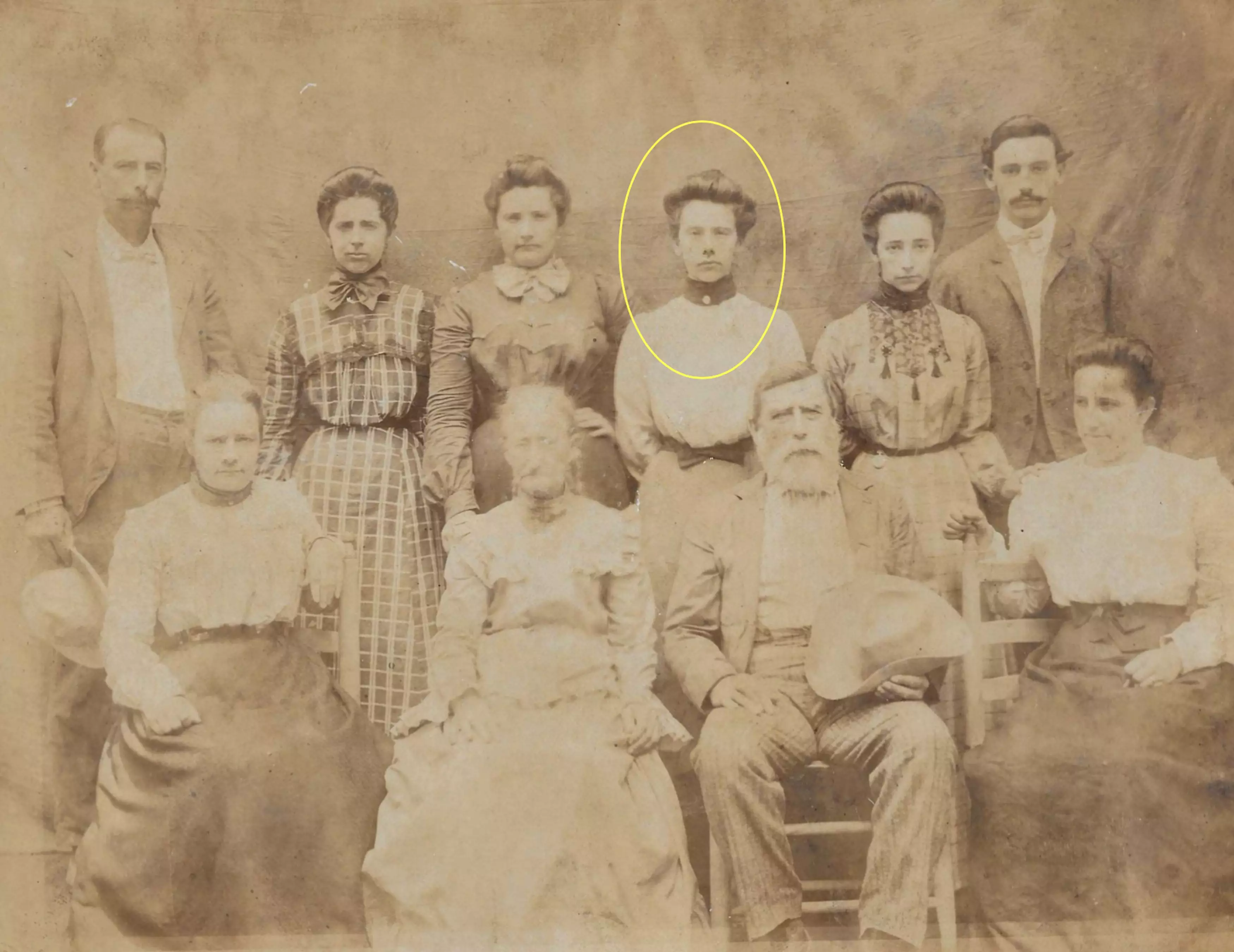 The previous owner thinks the ghost may be her great-grandmother Adele.