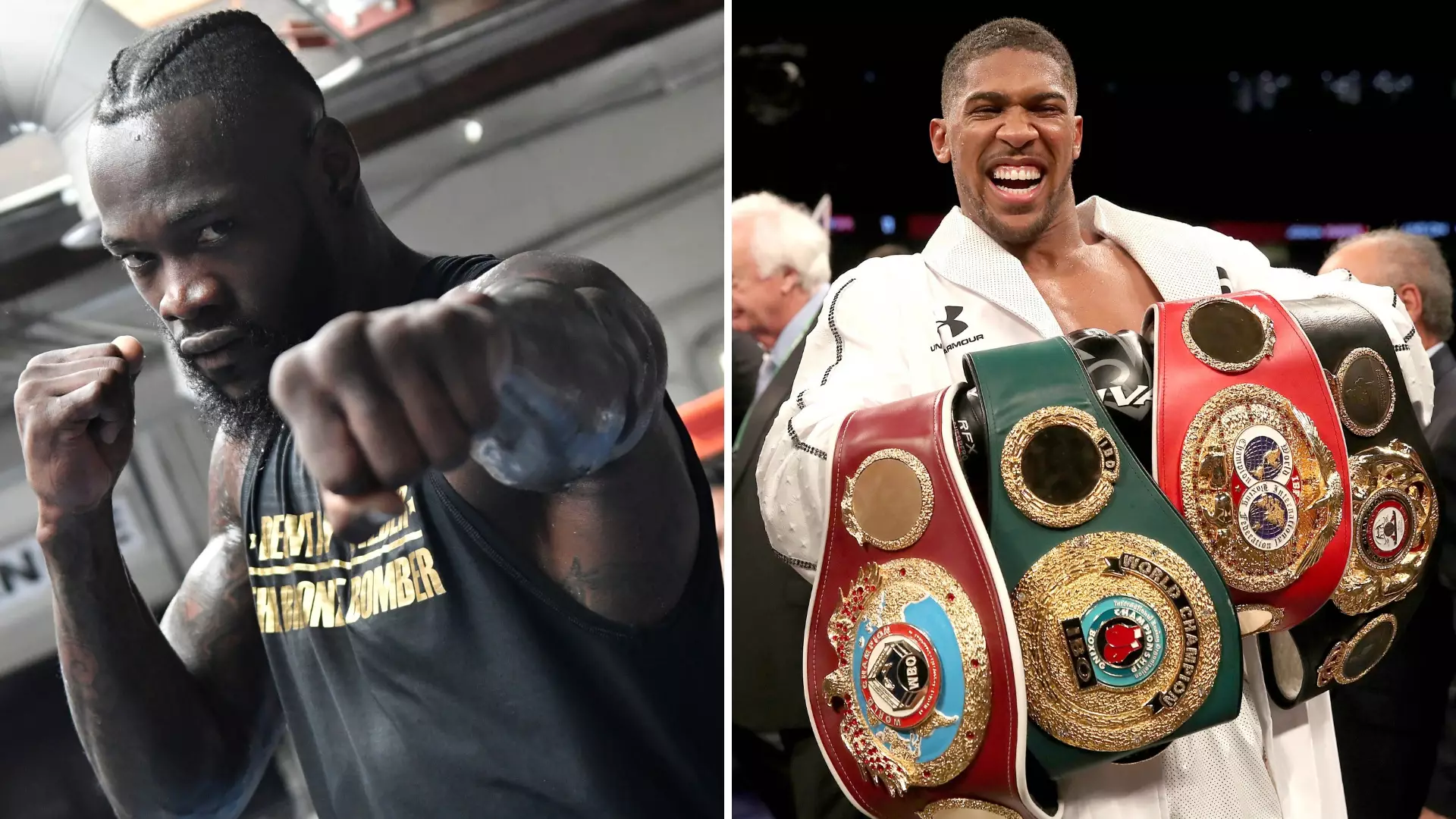 Deontay Wilder Calls Out Anthony Joshua For Running Scared From A Unification Match