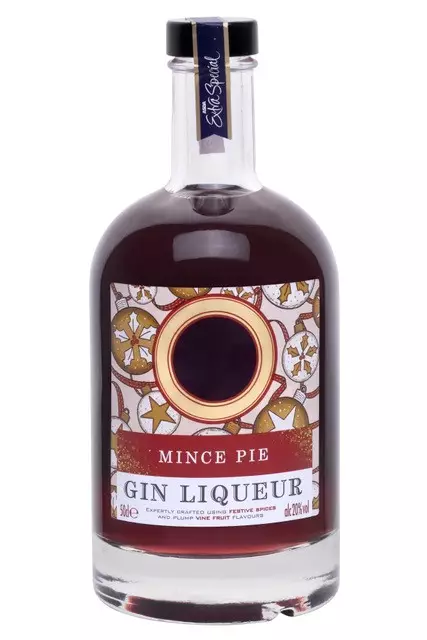The Mince Pie is a liqueur costing £10 for 50cl.