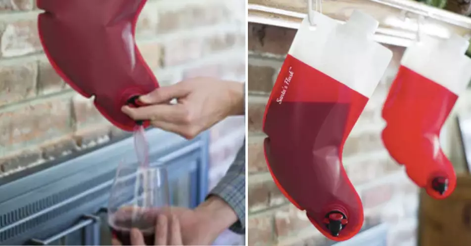 You Can Now Buy Wine Stockings To Make Christmas Even More Boozy