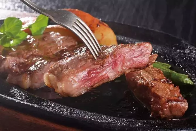 People travel all over the world to try the steak.