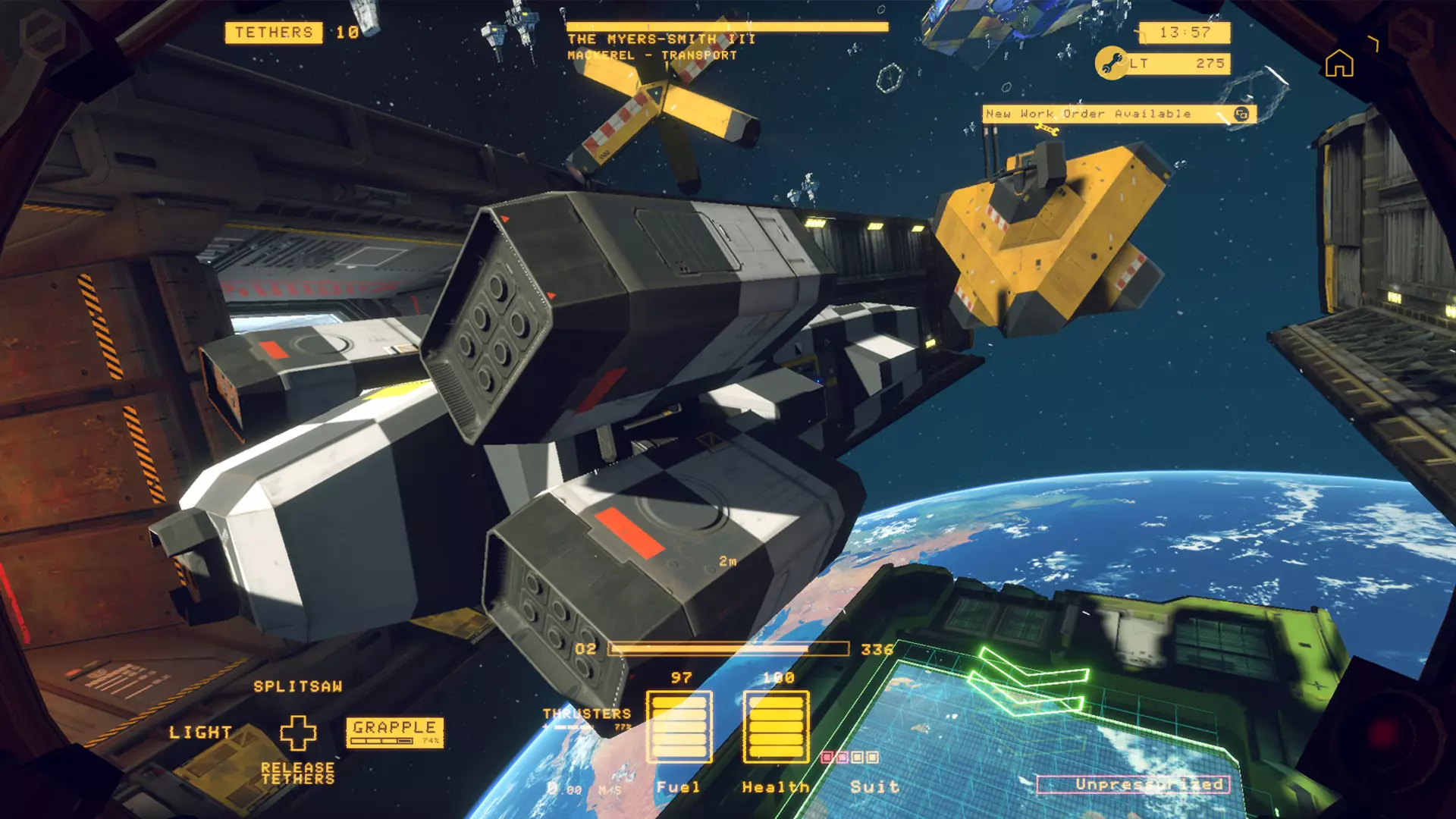 Hardspace: Shipbreaker is a fascinating game of stripping huge spaceships apart /