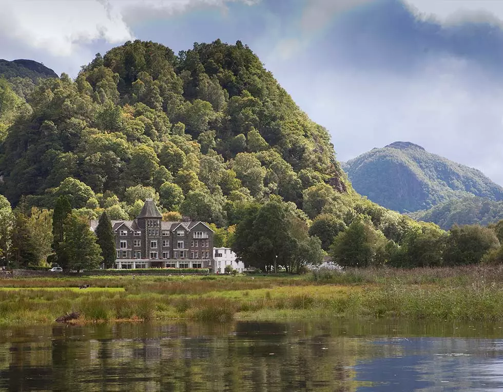 The Lodore Hotel with its 'sleep restaurant' is set in the beautiful Lake District countryside (