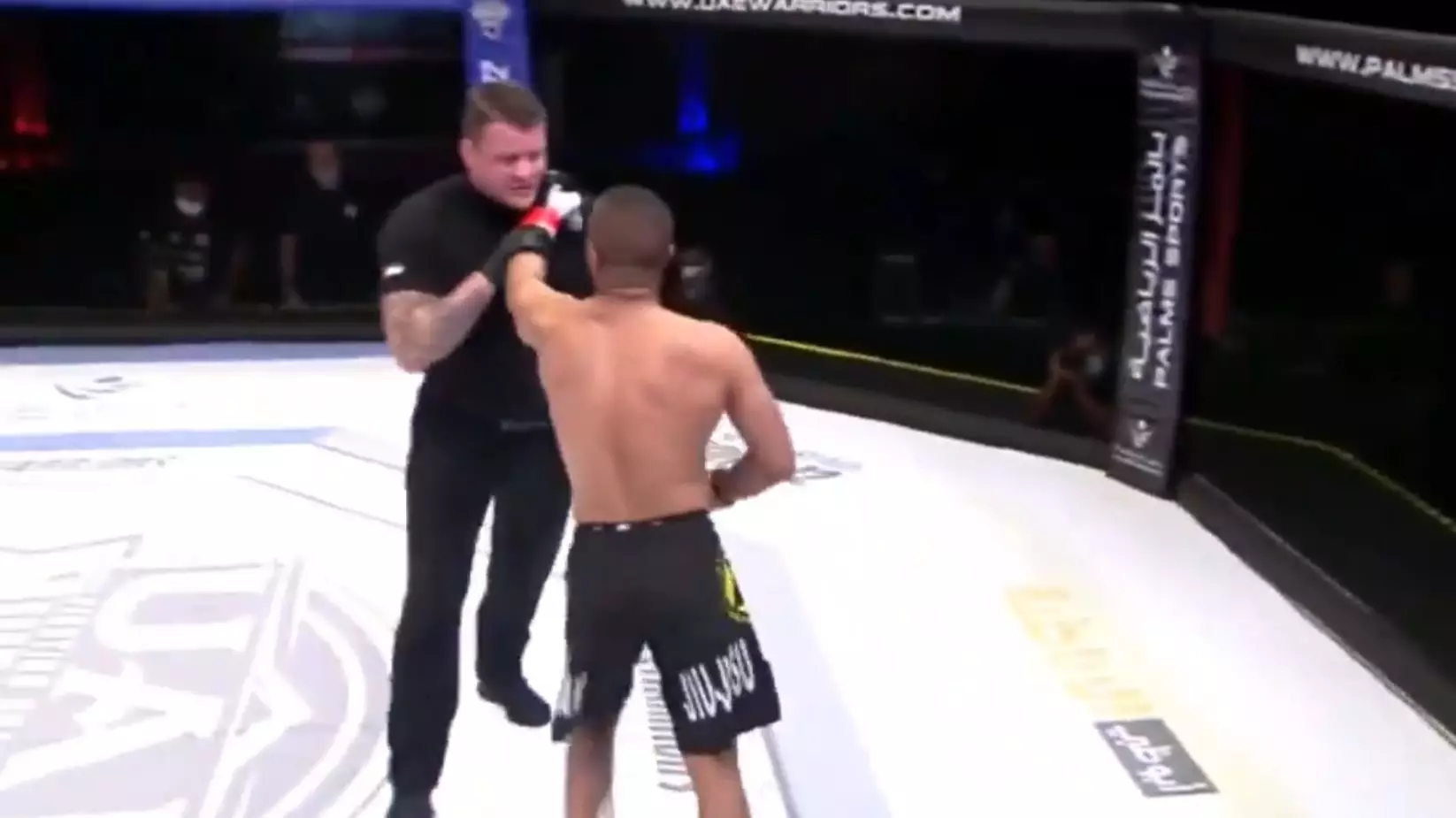 MMA Star Gets Disqualified After Trying To Fight The Referee