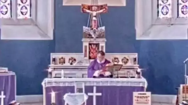 Priest Accidentally Plays Rap Music During Live Stream Mass