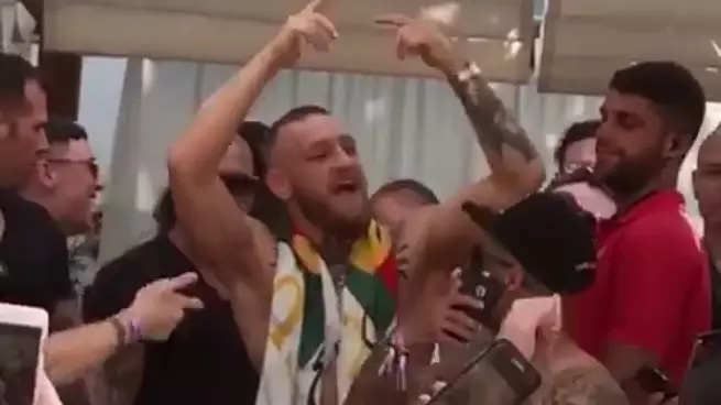 Videos Show Conor McGregor Partying In Ibiza After Friend’s Wedding