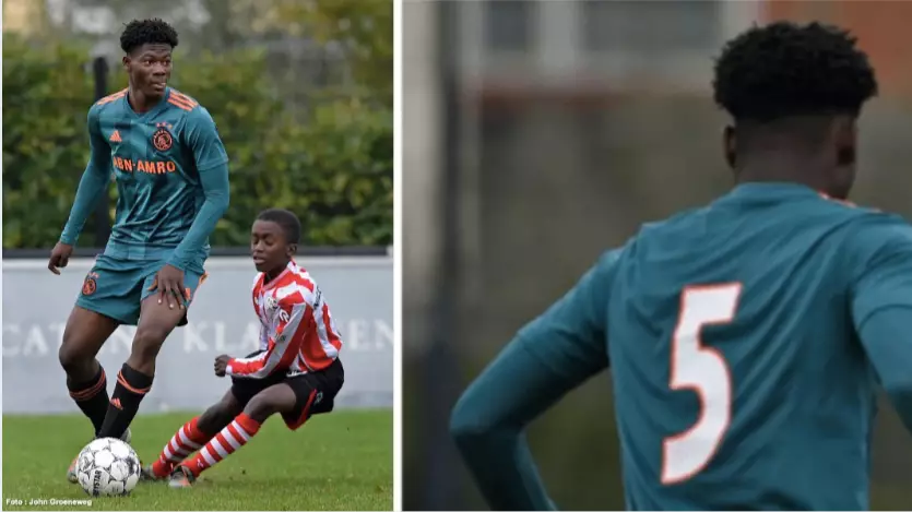 Ajax's 14-Year-Old Defender David Easmon Goes Viral Against Sparta U15's