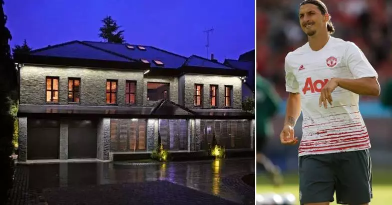 Take A Look Inside Zlatan Ibrahimovic's New £16,500-A-Month House