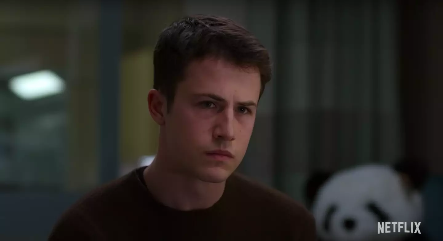 Dylan Minnette plays co-protagonist Clay Jensen in the drama (