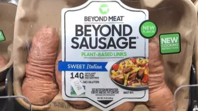 Unfortunate Resemblance Means Shoppers Find Vegan Sausages Hilarious