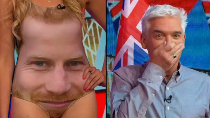 'This Morning' Viewers In Hysterics Over Prince Harry's Beard On Swimsuit 