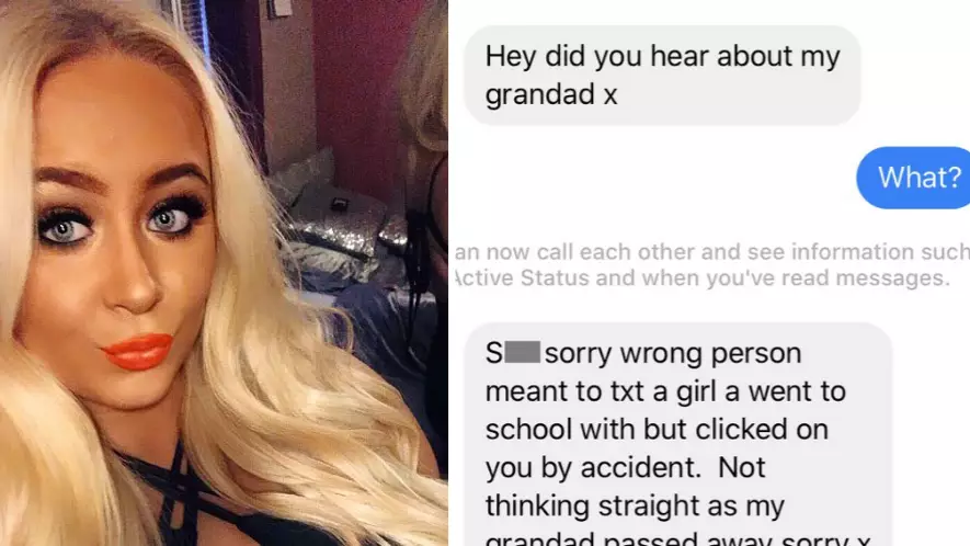 Guy Gets Roasted For Using 'Dead Grandad' Story To Slide Into A Woman's DMs