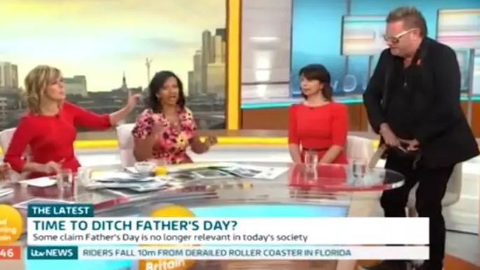 Fathers4Justice Campaigner Whips His 'Balls' Out Live On National TV 
