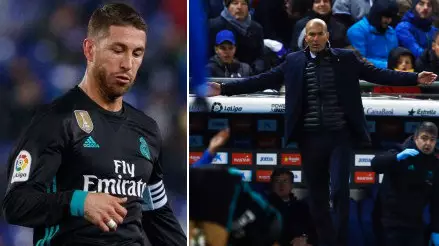 Sergio Ramos Was Furious With Real Madrid Teammate After Espanyol Defeat 