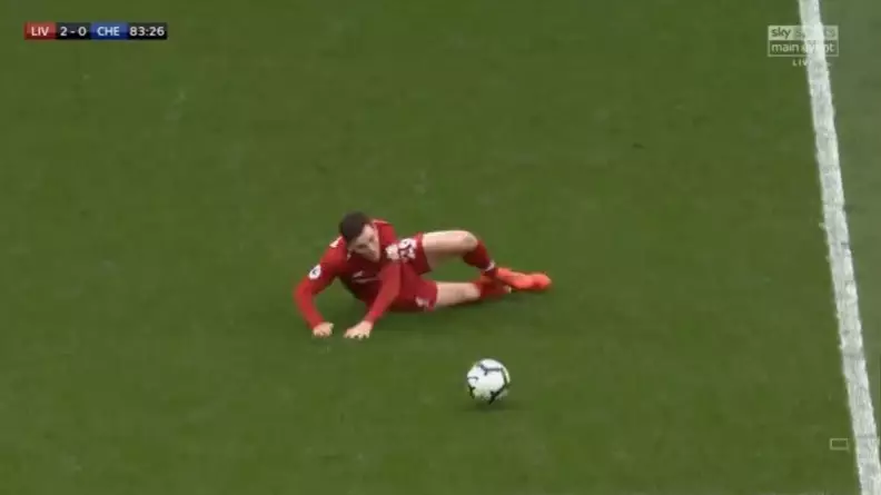 Liverpool Manager Jurgen Klopp Brilliantly Reacts To Andy Robertson's Slip Against Chelsea 