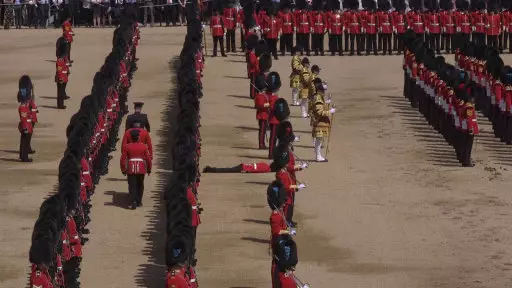 Guardsman Videoed Fainting During Queen's Trooping The Colour Ceremony