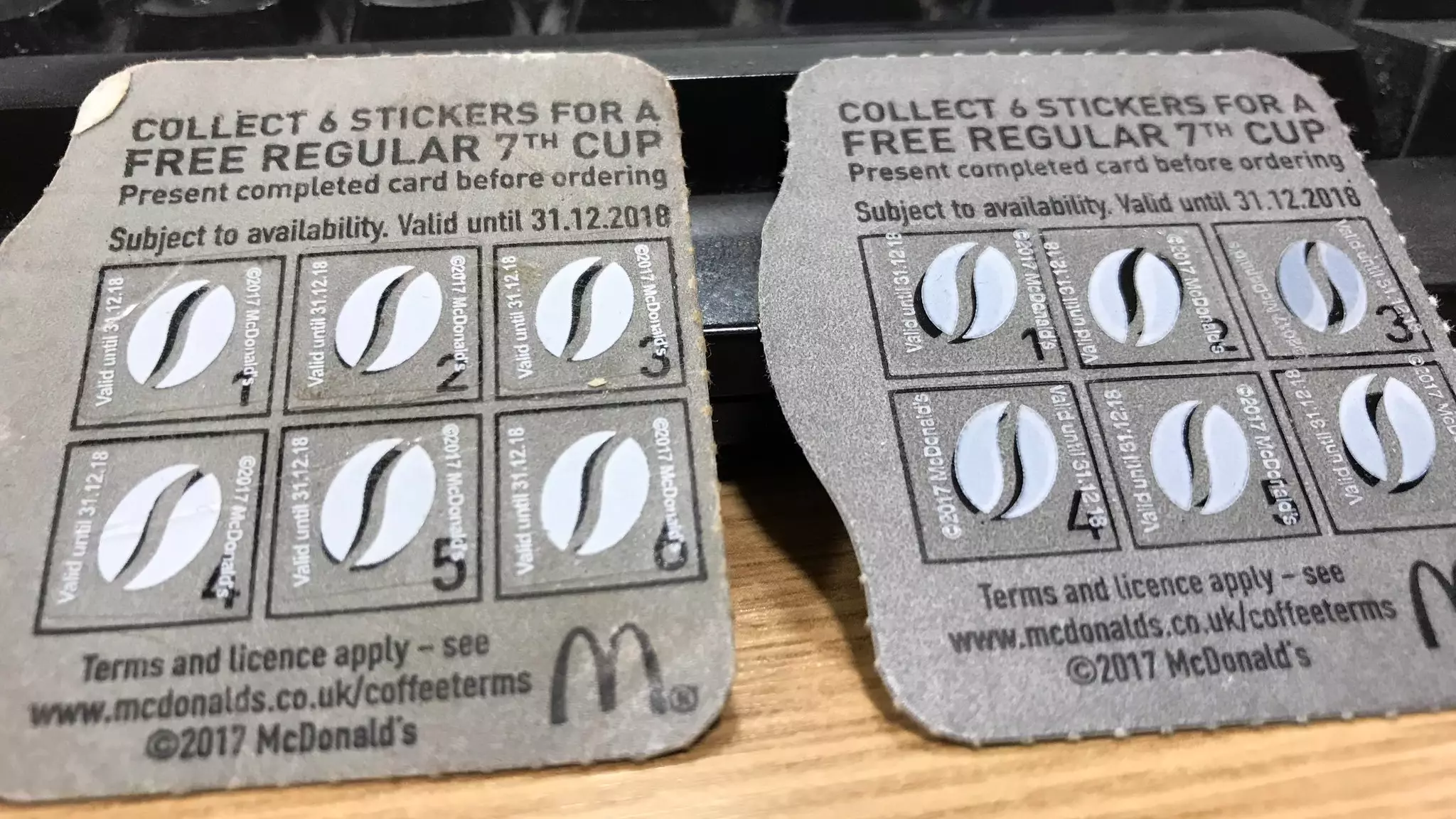 Police Arrest Man Found With Sheets Of Fake McDonald's Coffee Stickers