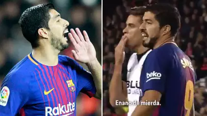Watch: Luis Suarez's Explicit Message To The Linesman Who Ruled Out Messi's Goal 