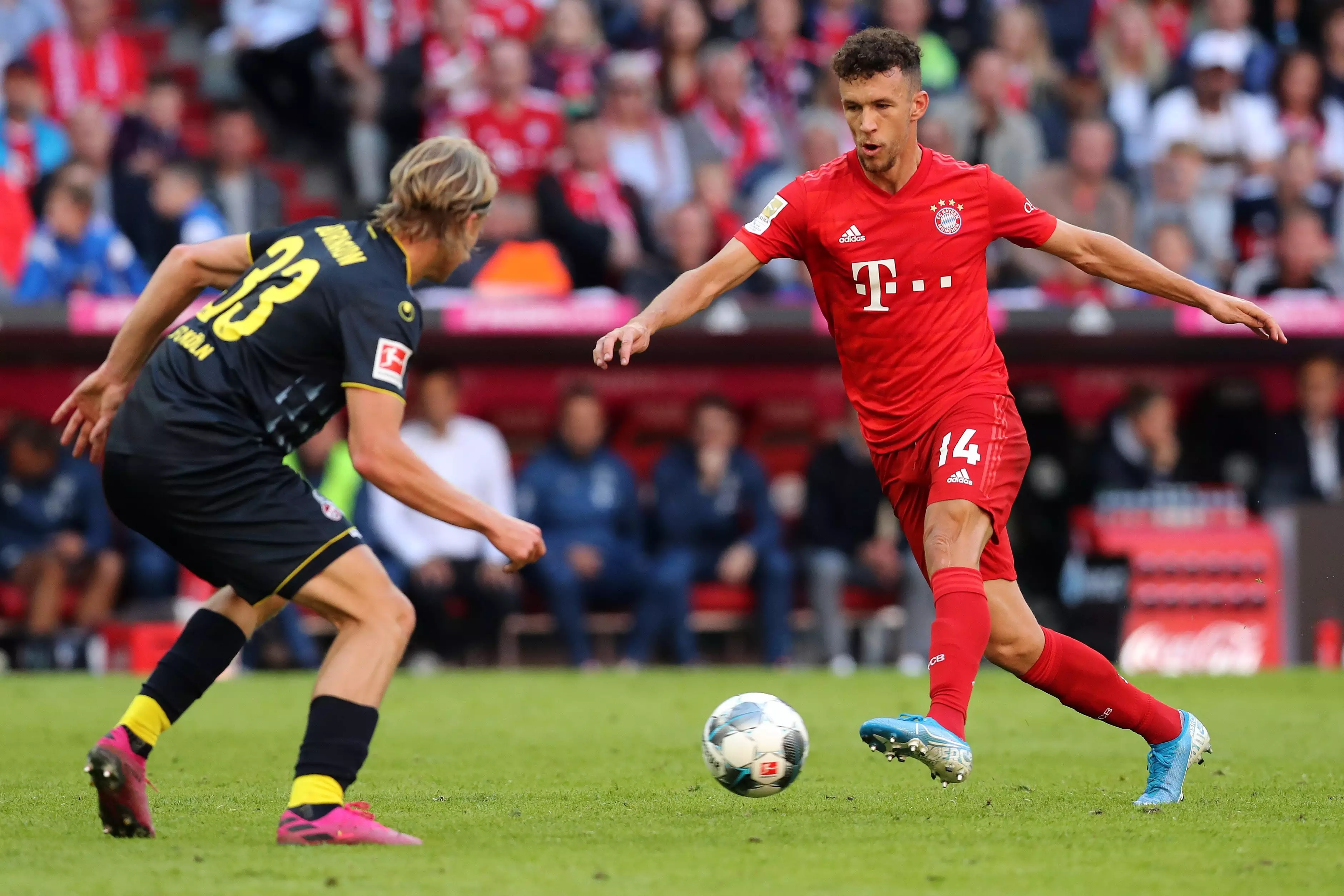 Perisic playing for Bayern. Image: PA Images