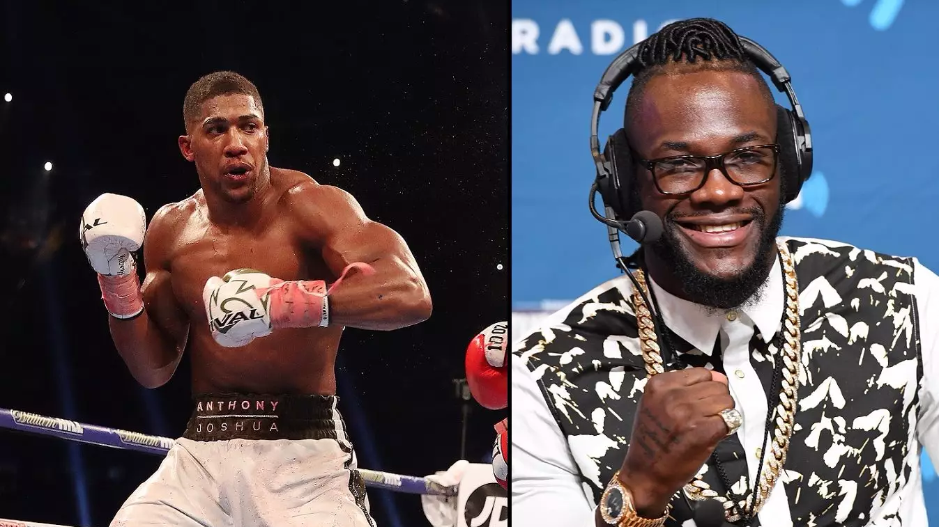 Anthony Joshua Says The Deontay Wilder Fight 'Has To Happen'