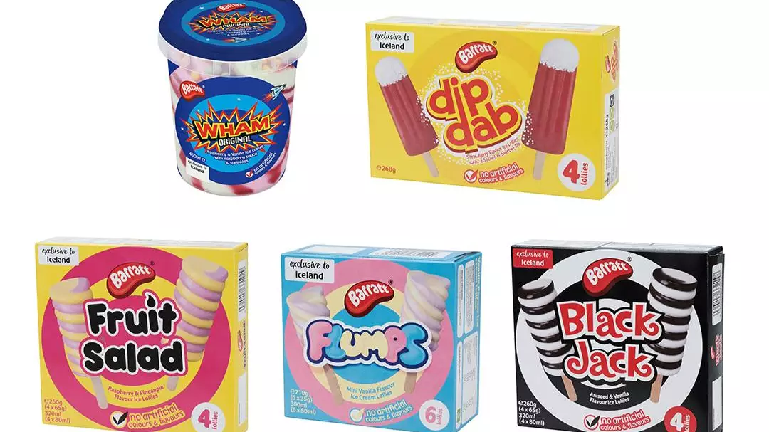 Retro Sweet Flavour Ice Creams Coming To Iceland