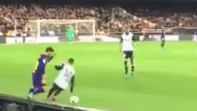 Watch: Fan Footage Of Lionel Messi's Run Against Valencia Is Next Level