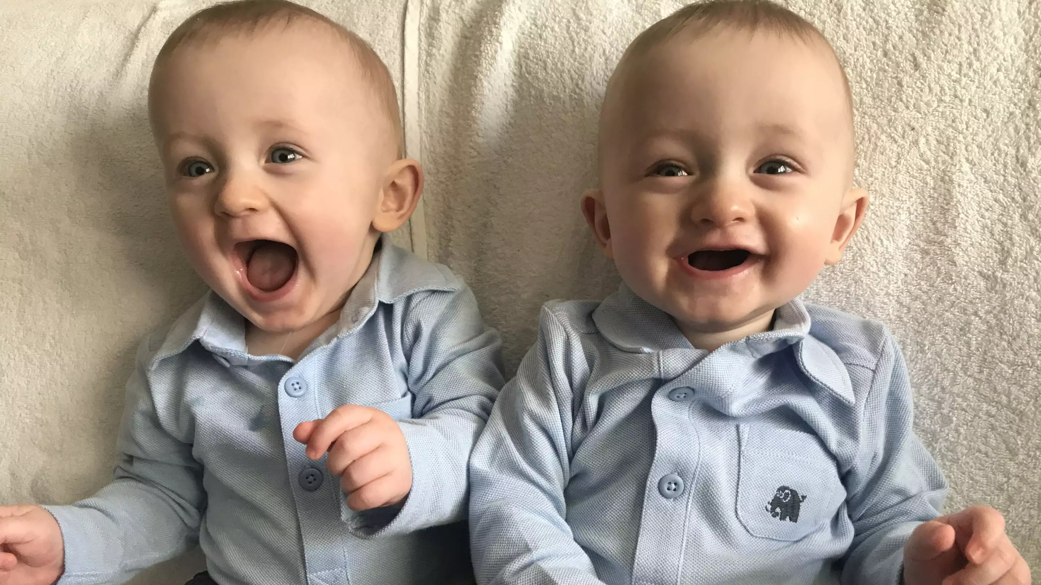 Mum Catches Her Twin Boys Hugging Before Going Down For Their Afternoon Nap
