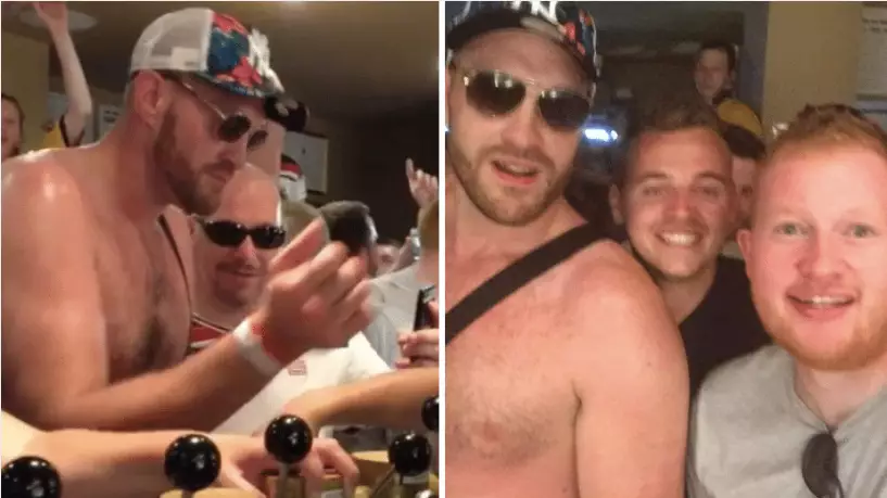 When Tyson Fury Walked Into A Bar And Spent €1,000 On Jägerbombs For Everyone