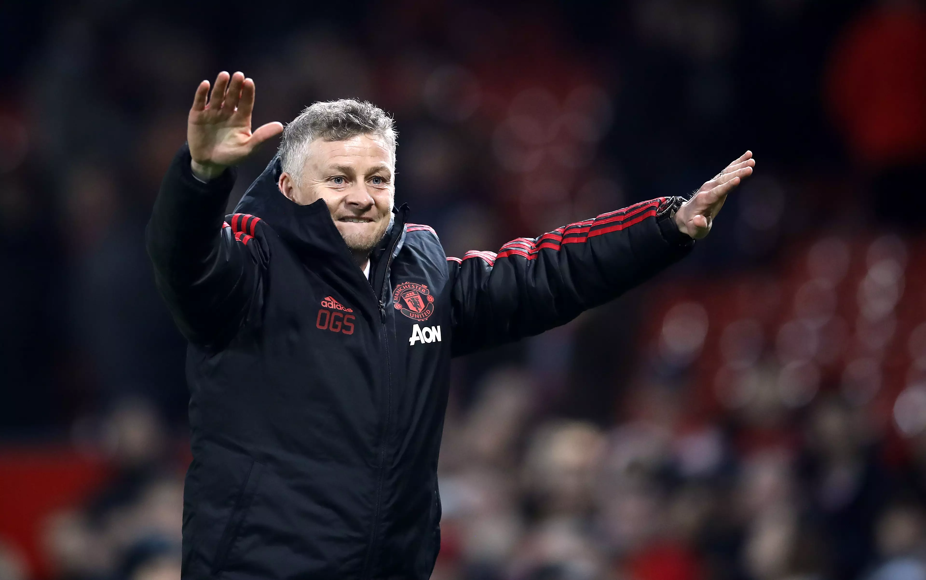 Ole was still looking fresh faced when he first took the job. Image: PA Images