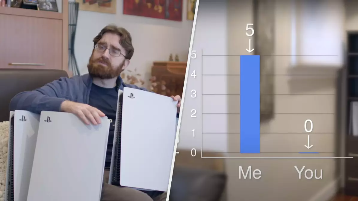 This Guy Bought Five PlayStation 5s Just To Make An 11-Year-Old joke