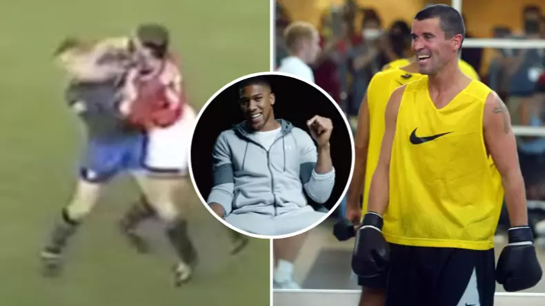 Anthony Joshua Picks Roy Keane As Footballer Who Could Make A Great Boxer