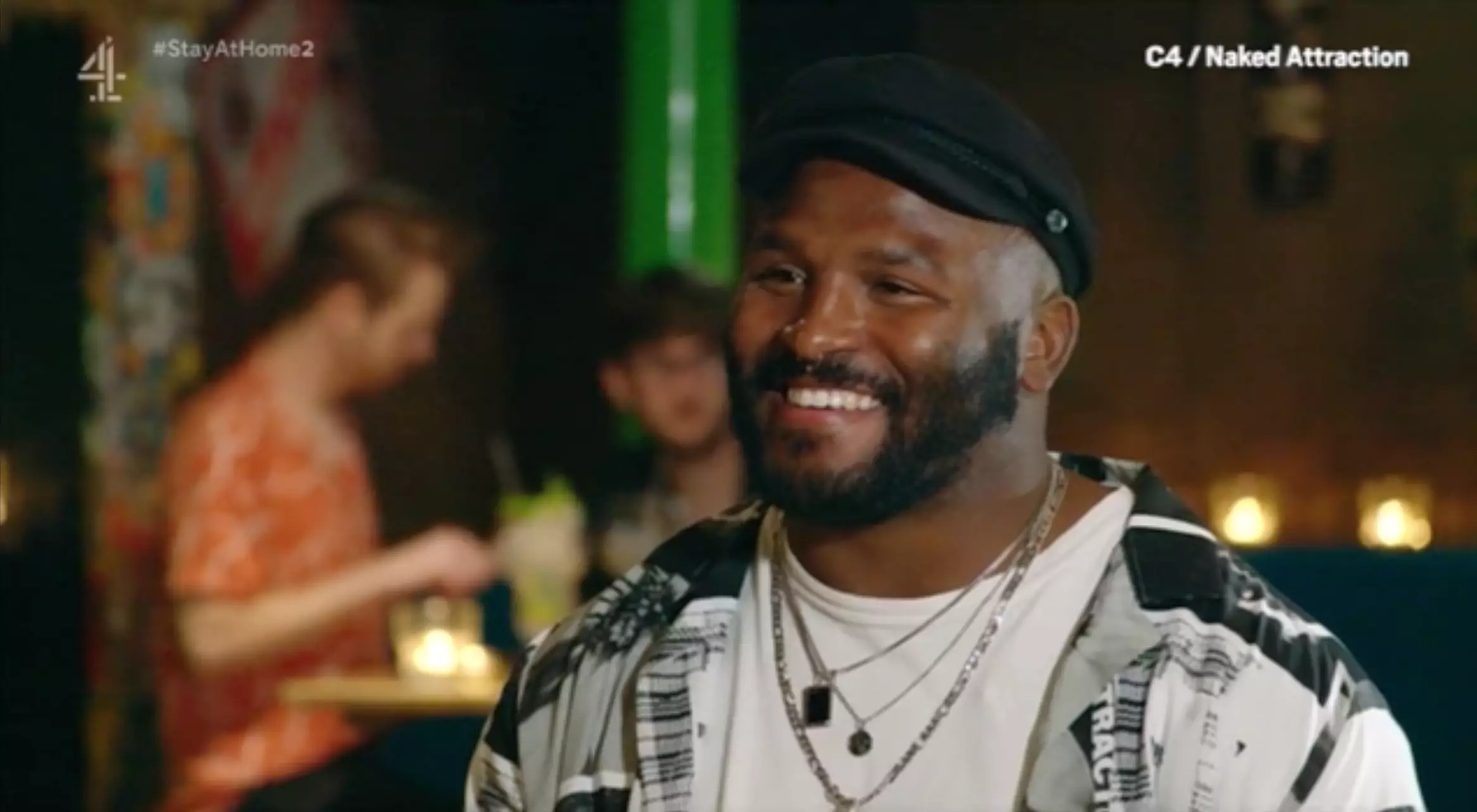 Jerome took part on Channel 4's unique dating show and went on a date with Amber (