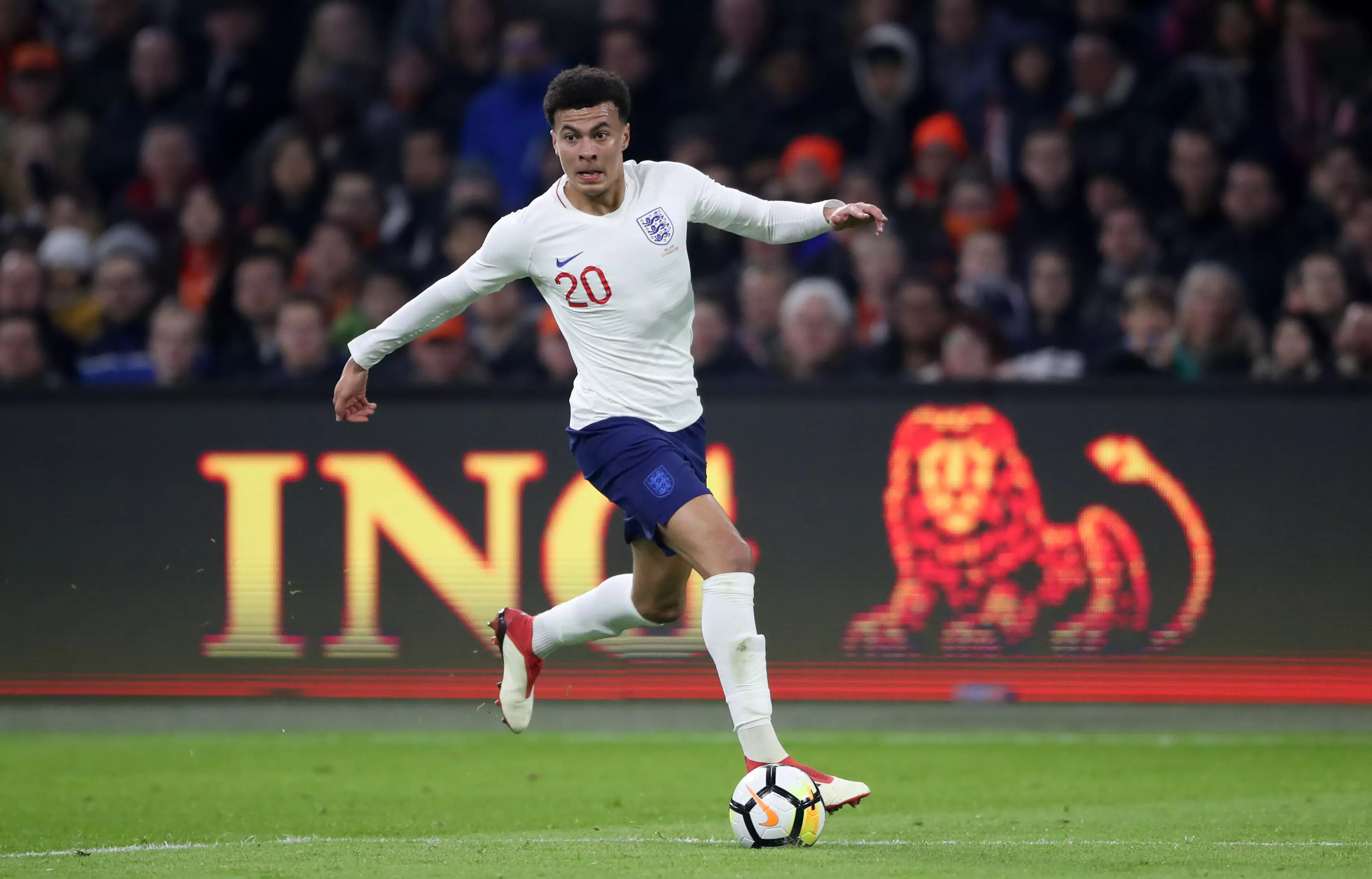 Alli came on against Netherlands but had no time to impress. Image: PA Images