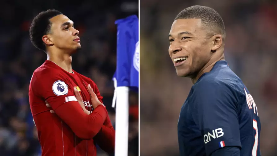 Kylian Mbappe Responds To Trent Alexander-Arnold's Celebration In Liverpool's Victory Over Leicester City