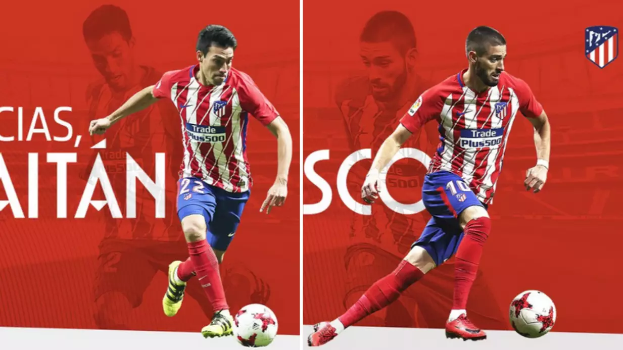 Atlético Madrid Confirm Yannick Carrasco And Nicolás Gaitán To Join Chinese Club 