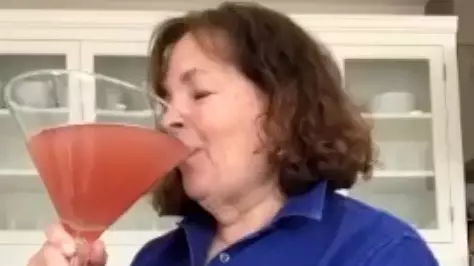Celebrity Chef Shares Hilariously Large Cocktail Recipe While In Self-Isolation