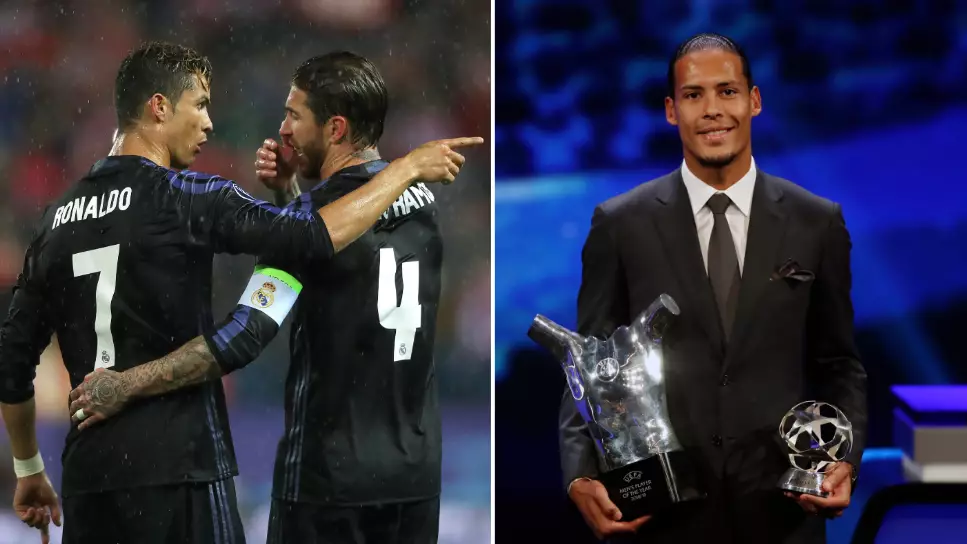Sergio Ramos Believes Virgil van Dijk Can Pip Cristiano Ronaldo To The Ballon d’Or