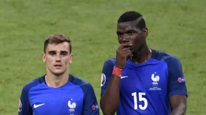Paul Pogba Teases Fans By Uploading Picture Of Him and Antoine Griezmann