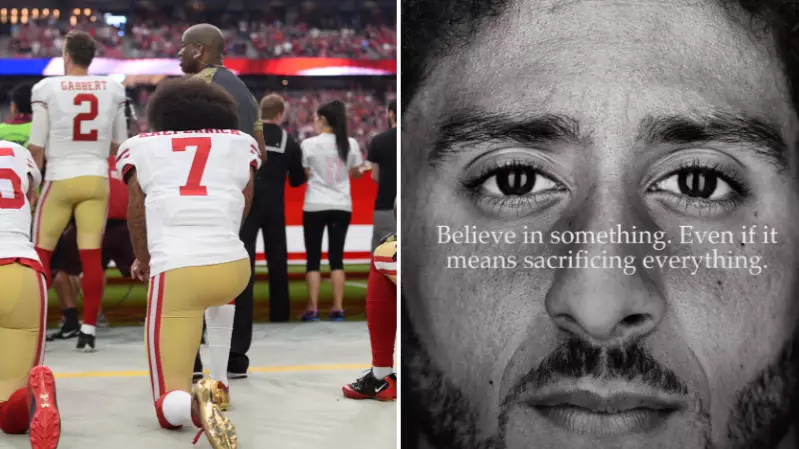 Colin Kaepernick Becomes Face Of Nike's 'Just Do It' Campaign