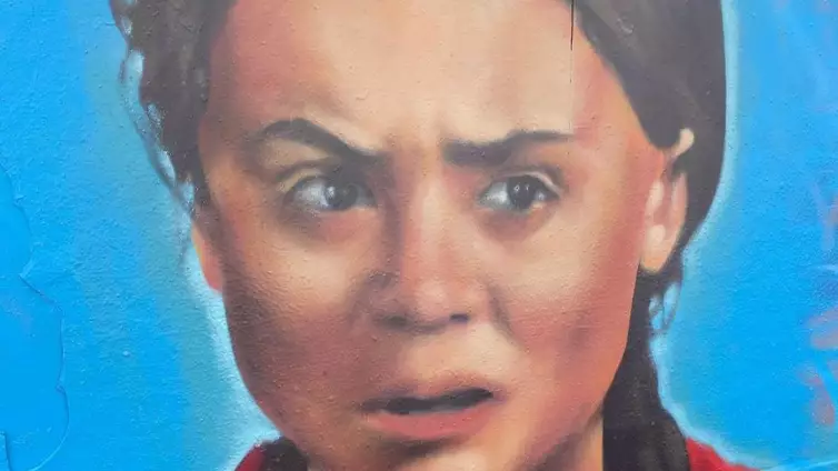 Mural Of Greta Thunberg Vandalised In Hours