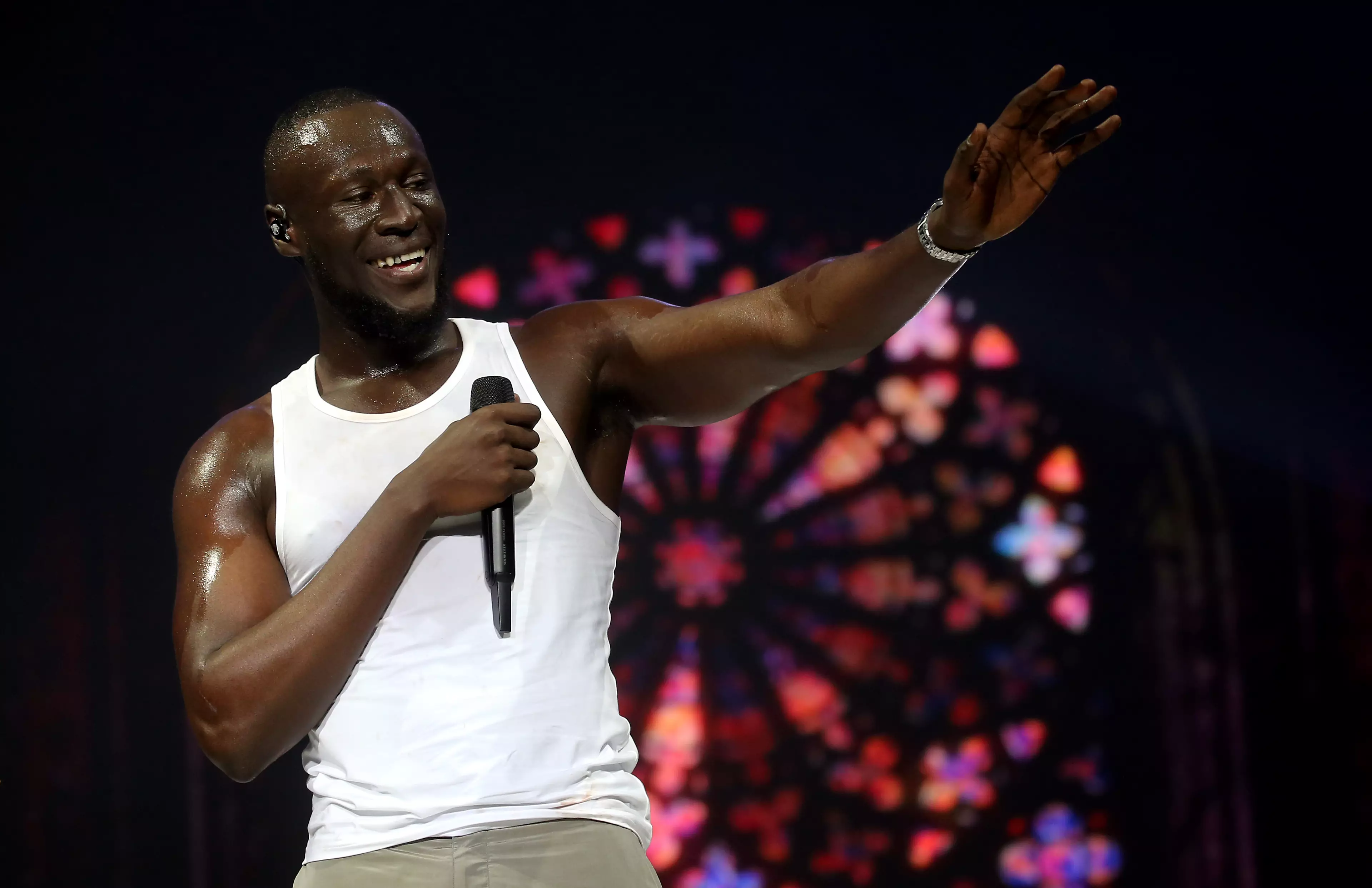 Stormzy also advised people not to use social media if it made them feel bad.