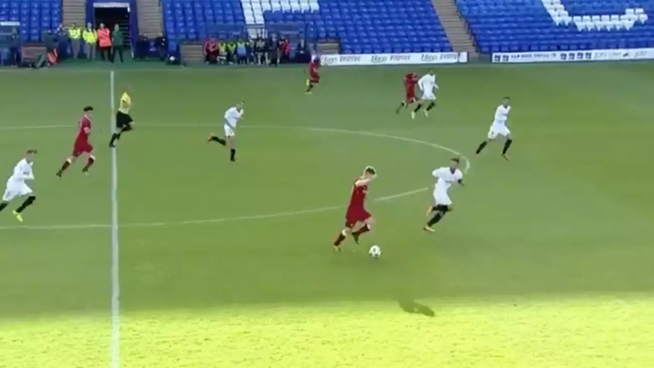 WATCH: Liverpool's Ben Woodburn Destroys Opposition In U19s Champions League