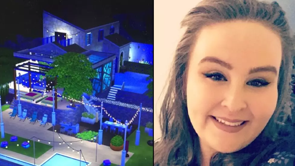 Girl Perfectly Recreates The 'Love Island' Villa On 'The Sims'