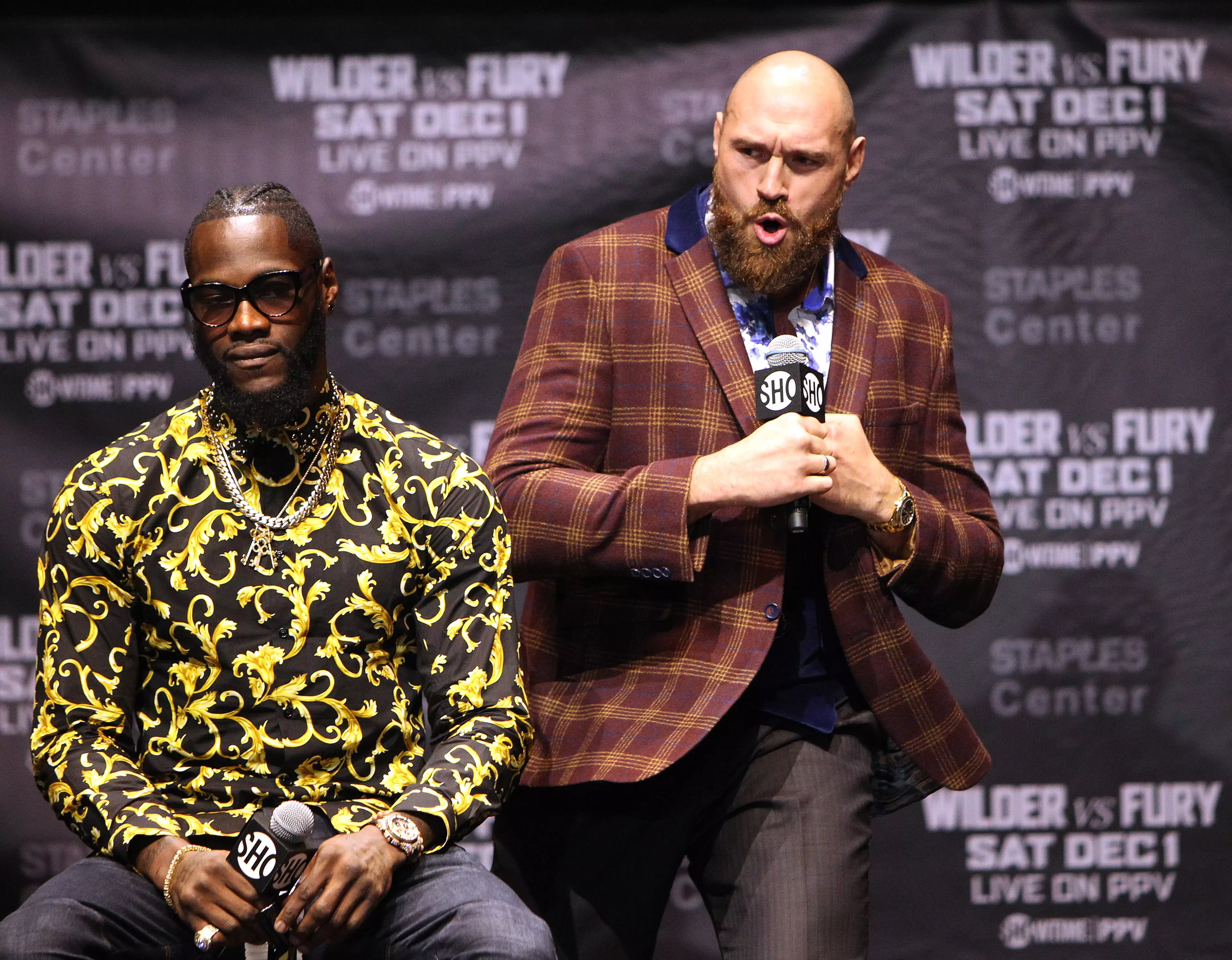 Wilder and Fury have swapped insults at several press conferences. Image: PA Images