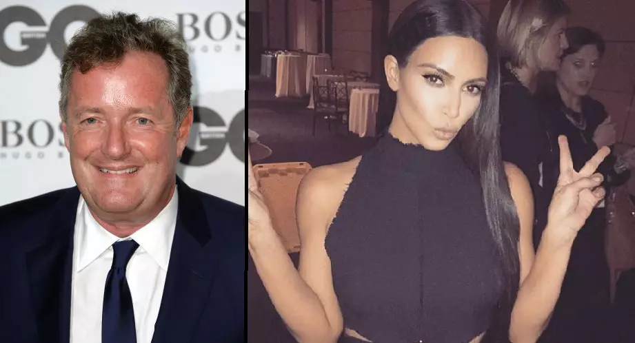 Piers Morgan Has Slagged Off Kim Kardashian Again