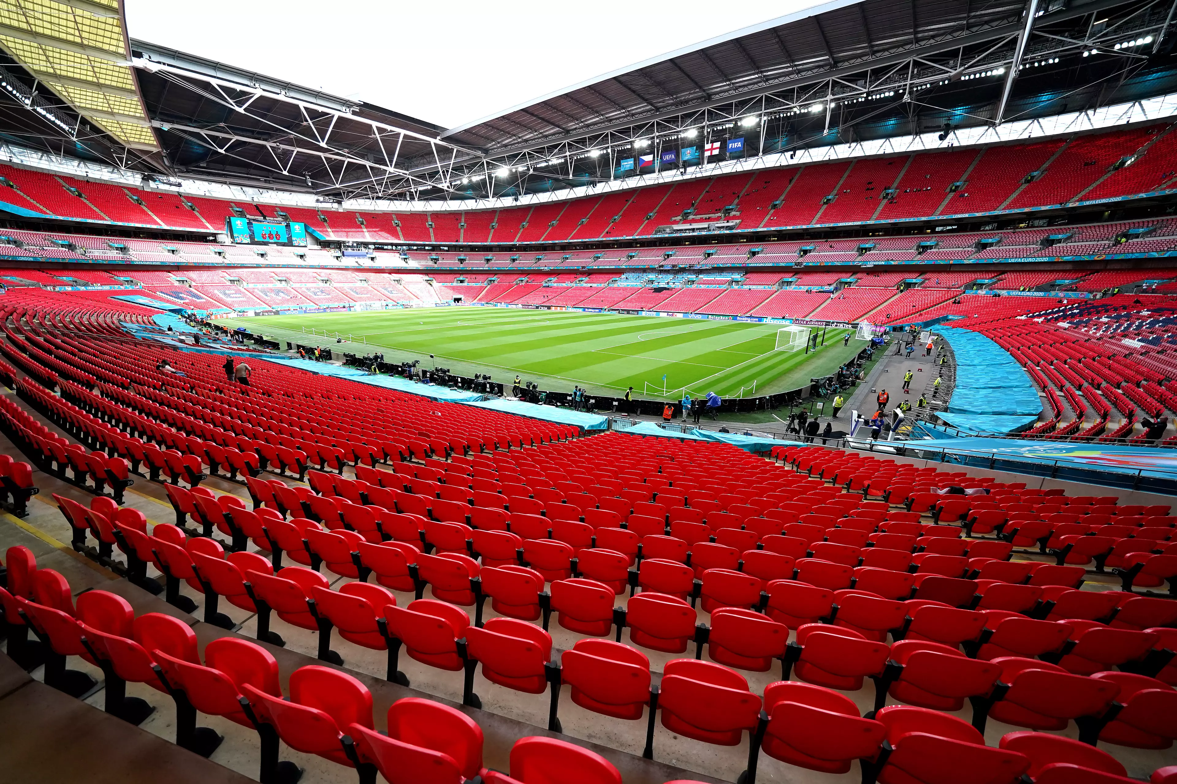The government will allegedly allow thousands of football VIPs to attend the Euro finals (